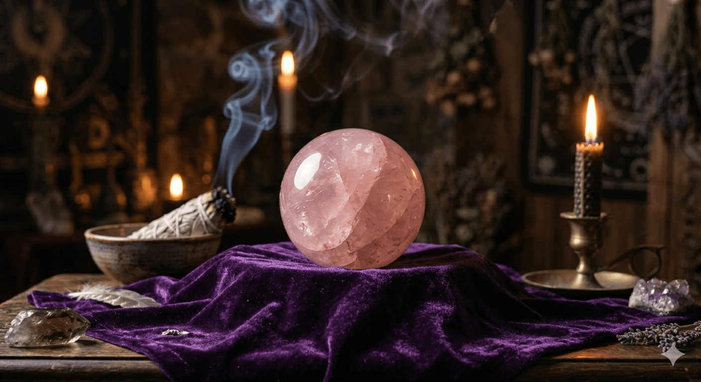Rose Quartz Heart Oracle